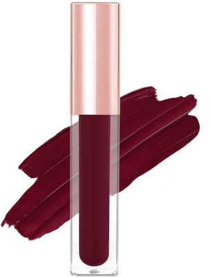 THTC Non Transfer Smudge Proof Longlasting Sensational Liquid Matte Lipstick (222)(Maroon Touch, 8 ml)