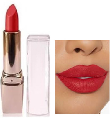 Luipui BEST RED CRAYON MATTE FINISH LIPSTICK PACK OF 1(RED, 6 g)