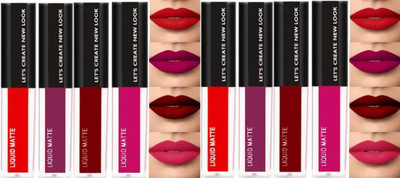 FRIPPE Beauty Waterproof SensatioL Combo Pack Of 8 Red(MULTICOLOR, 16 ml)