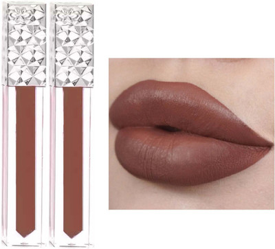 Latixmat Professional Color Sensational Liquid Lipstick Combo Pack(Cocoa Crush, 10 ml)