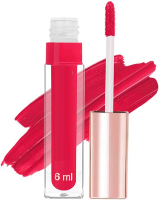 GULGLOW99 Matte Liquid Lipstick Matte Waterproof Long Lasting Bright Pink(Bright Pink, 6 g)