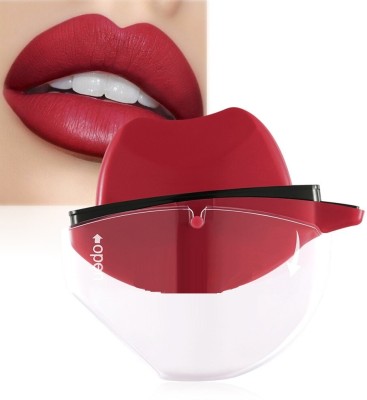 Yuency Non Transfer High Quality Velvet Matte Lipstick Waterproof Matte Red(red, 3 g)