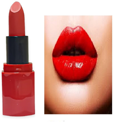 Luipui new amazing red lipstick long lasting awesome fantastic for soft lips pack of 1(red, 6 g)