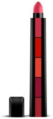 kHUDAt a Red Edition Fab 5 In 1 Matte Finish sensational Lipstick(Queenstown)(Maroon, 17.8 g)
