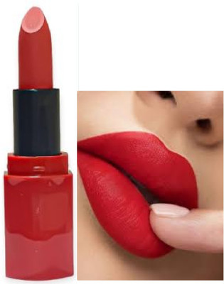 Luipui red matte crayon matte look lipstick pack of 1(red, 6 g)