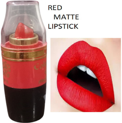 Luipui RED MATTE FINISH LIPSTICK PACK OF 1 AWESOME(RED, 6 g)
