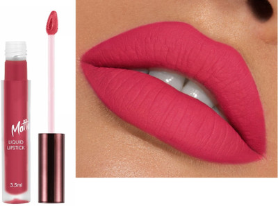 GULGLOW99 Daily Use Waterproof Long lasting Liquid matte Lipstick Non Transfer(CANDY PINK, 3.5 ml)