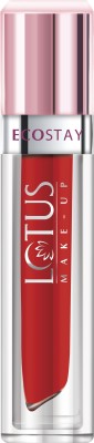 LOTUS MAKE - UP Ecostay Matte Lip Lacquer(Scarlet Red, 4 g)