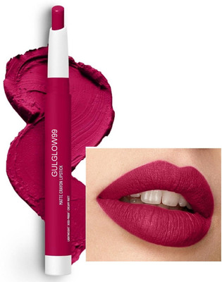 GULGLOW99 Non Transfer Matte Lipstick | Waterproof & Smudgeproof(PINK JAM, 3.5 g)