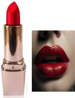 Luipui pretty red color matte lipstick for girls pack of 1(red, 6 g)
