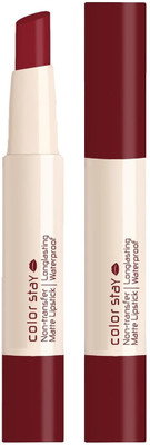 Yuency Smudge-Proof, Fade-Resistant Matte Finish Lipstick with Built-in Primer(Bridal Maroon, 2.1 ml)