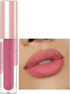 ADJD Matte Liquid Lipstick | Lightweight & Comfortable | 10 Hrs Long Lasting |08(PINK ROSE, 5 ml)