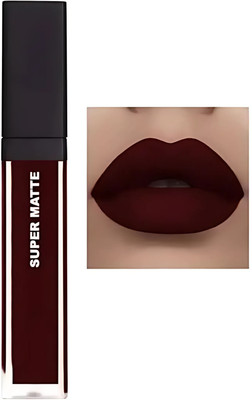 Flimora Non Transfer Smudge Proof Longlasting Sensational Maroon Liquid Matte Lipstick(Maroon, 6 ml)