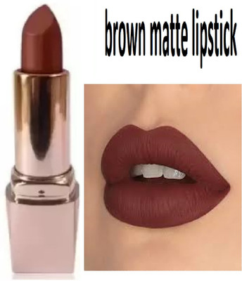 Luipui brown crayon matte finish lipstick pack of 1 awesome and long lasting(brown, 6 g)