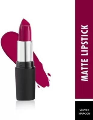 Richee Lipstick, Matte Finish, Bold Colour Velvet Maroon Ps_1(Velvet Maroon, 1.7 g)