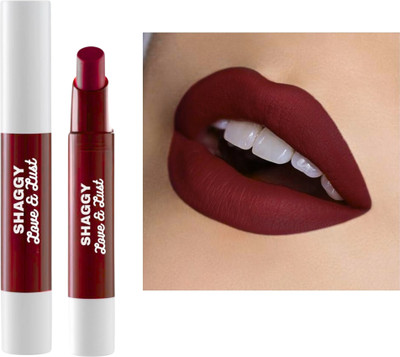 SHAGGY 12Hrs. Stay crayon Lipstick longlasting Matte Crayon (maroon3.5 gm)(maroon, 3.5 g)