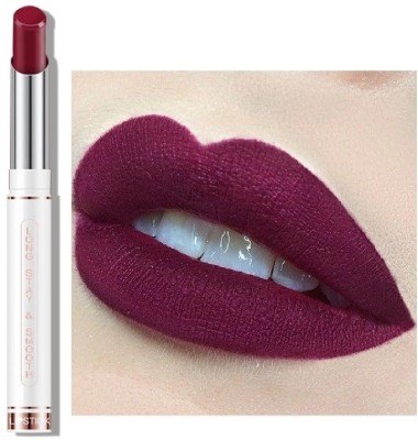 Latixmat Sensational Creamy Matte Non-Transfer Long Stay Lipstick(Wine, 3.8 g)