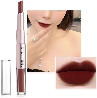 tanvi27 Non Transfer & waterproof Liquid Soft Matte Coffee Brown Lipstick(Coffee Brown, 12 ml)