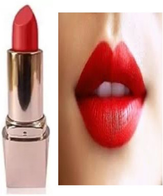 Luipui red crayon matte finish lipstick pack of 1 waterproof(red, 6 g)
