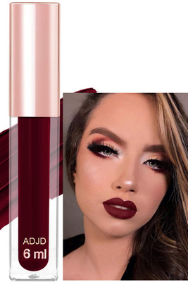 ADJD Waterproof Ultra Smooth Long Lasting Liquid Lipstick(MAROON, 6 ml)