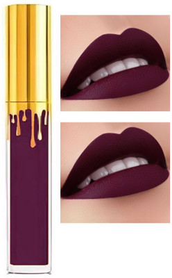 Jiwoo Best Matte Liquid Lipstick, Smudgeproof & Lasts For 20Hrs(Dusky purple, 12 ml)