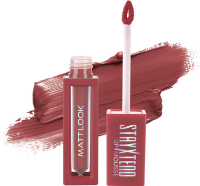 MATTLOOK Stayxtend Lip Mousse Enriched With Vitamin E & Non Sticky(22 Worthy Mauve, 4 ml)