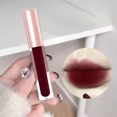 Jiwoo FULL BLOODED BURST PIGMENTS LIQUID DARK MAROON LIPSTICK(MAROON, 6 ml)