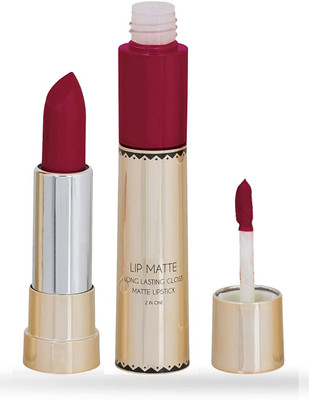 tanvi27 Lip Matte 2 IN 1 Long Lasting Matte & Gloss Lipstick ROYAL MAROON(MAROON, 8 g)
