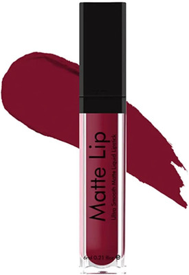 skynly Matte Lip Ultra Smooth Liquid Lipstick(Maroon, 6 ml)