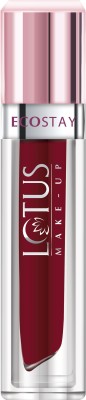 LOTUS MAKE - UP Ecostay Matte Lip Lacquer(Wine Velvet, 4 g)