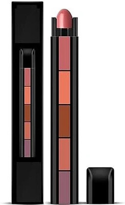 PAOUD Velvet Matte Ultra Smooth 5 in 1 Lipstick (MULTI COLOR, 8 ml)(Multicolour, 20 ml)