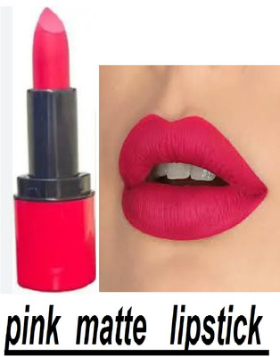 Luipui smudge proof pink crayon matte look lipstick amazing(pink, 6 g)