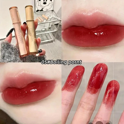 Divyaan Beauty Korean High Shine Water Gloss Non-sticky Glossy Lip Glaze (Pack of 2)(20 ml, Multicolor)