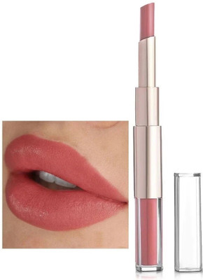 Arcanuy Non transfer 2 in 1 liquid and matte water proof lipstick(peach, 12 ml)