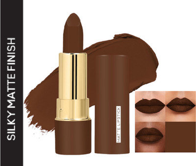 Luipui PREMIUM MATTE NON-DRYING & SMUDGE PROOF MATTE LIPSTICK PACK OF 1(COFFEE 08, 5 g)