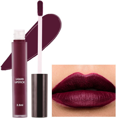 GABBU Liquid Matte Lipsticks Long Lasting & Waterproof Lipstick/wine(wine, 3.5 ml)