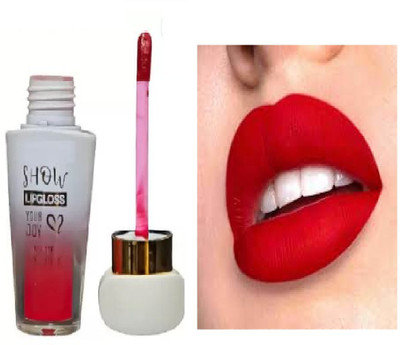 Luipui latest red matte finish lipstick pack of 1(red, 6 ml)