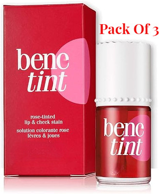 ALLIHOR Rose Tinted Bene Tint Lip & Cheek Stain ROYAL RED TINT COMBO(Red, 12.5 ml)