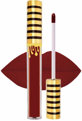 GULGLOW99 Liquid Matte Lipstick | 24Hr Long Lasting, Smooth Finish(BEETROOT RED, 5 ml)
