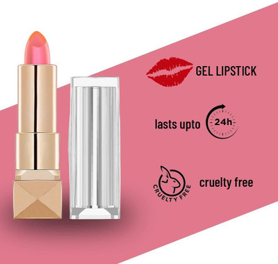 LILLYAMOR Ultra Soft Gel Lip Colour Change Shimmery Lipstick(Red, 3.6 g)