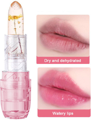 ADJD Orange Flower Jelly Temperature Change Long Lasting Color Change Lipstick(ORANGE FLOWER, 3.8 g)
