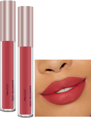 tanvi27 Combo Liquid lipstick matte waterproof & Longlasting,Orange peach Smudgeproof(Orange peach, 14 g)