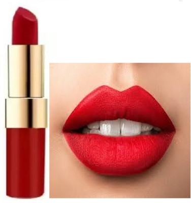 Luipui TRENDING RED 2 IN 1 MATTE FINISH LIPSTICK PACK OF 1 WATERROOF(RED, 6 g)