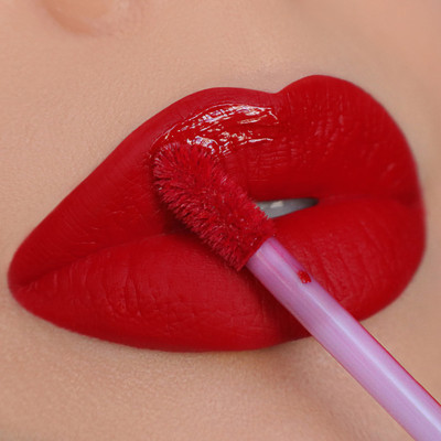 Latixmat Non Transfer Smudge Proof Longlasting Liquid Matte(BRIGHT RED, 6 ml)