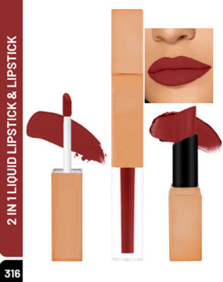Luipui PREMIUM MATTE NON-DRYING & SMUDGE PROOF MATTE LIPSTICK PACK OF 1(TOTEM POLE, 7 ml)