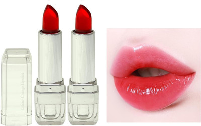 HUZURLU New Color Change Jelly Moisturizing Lipstick(red, 6.12 g)