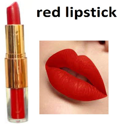 Luipui best red lipstick amazing long lasting 2 in1 matte finish pack of 1(red, 6 g)