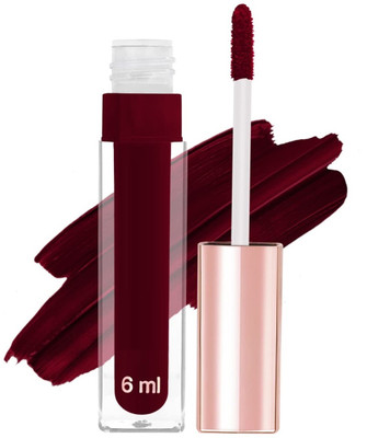 Jiwoo Weightless Finish, Silky Matte Finish Matte Dull Dark Maroon Liquid Lipstick(DARK MAROON, 6 ml)