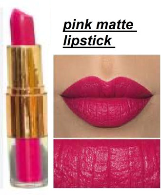 Luipui pink crayon 2 in 1 crayon + liquid matte look lipstick(pink, 6 g)