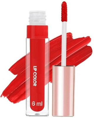 GABBU Waterproof Matte Finish Lipstick For Women(red, 6 ml)